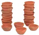 MITTI KA DIYA /CLAY DIYA/ HAND MADE - 25 PC – image 1