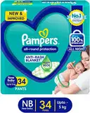 PAMPERS ALL ROUND PROTECTION NB - 34 PANTS – image 1