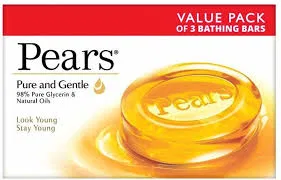 PEARS PURE & GENTLE SOAP 125 GM *3