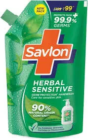 SAVLON HANDWASH 675 ML HERBAL SENSITIVE