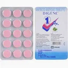 DIGENE ANTACID TABLETS (15 TABS)