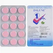 DIGENE ANTACID TABLETS (15 TABS)