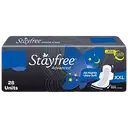 STAYFREE ADVANCED ALL NIGHTS ULTRA SOFT SANITARY PADS - XXL, 28 PCS – image 1