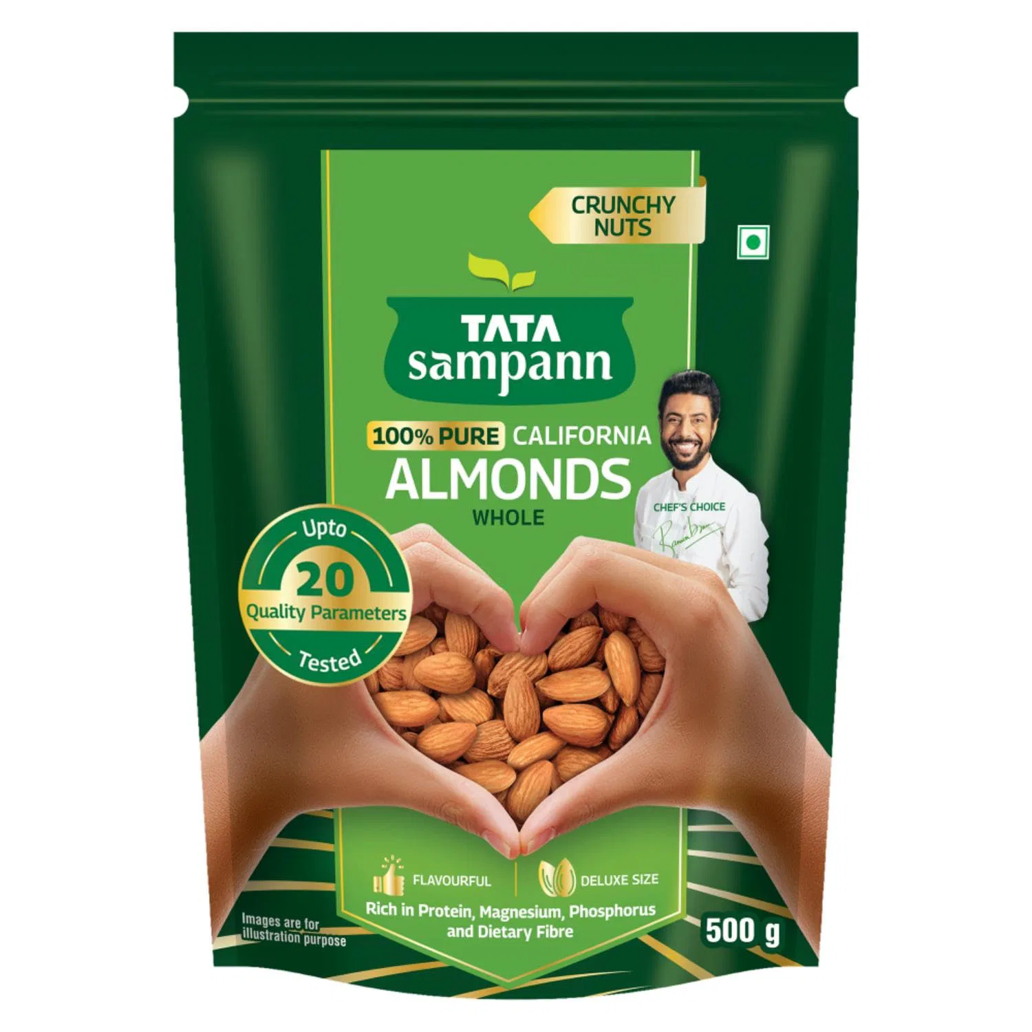 ALMOND - TATA SAMPANN CALIFORNIA ALMONDS WHOLE