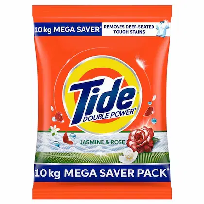 TIDE PLUS DETERGENT WASHING POWDER - 10KG MEGA SAVER PACK