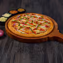 VEG SPICY FUSION PIZZA VEG BY LAZIZ PIZZA