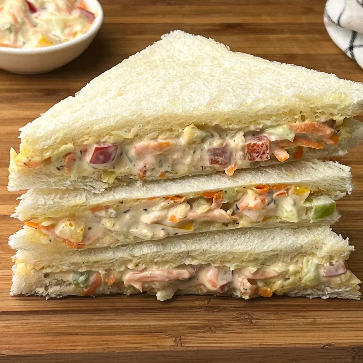 SANDWICH VEG - NOT GRILLED- LAZIZ PIZZA