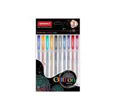 UNOMAX GLITTER PEN SINGLE COLOUR
