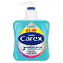 Carex Hand Soap Antibacterial Liquid Blue 250ml – image 1