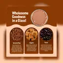 Ragi Malt with Natural Cocoa Powder | Instant & Nutritious Drink Mix  – image 5