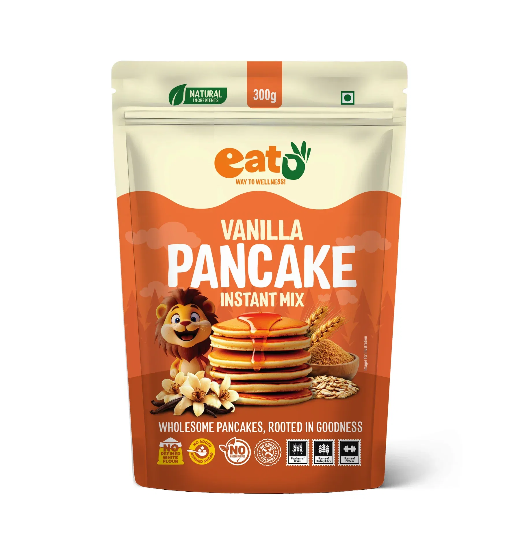 Vanilla Pancake Instant Mix 300g