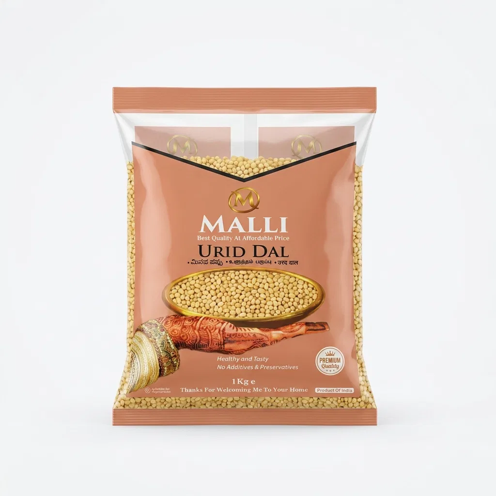 Malli Urid Gota / Urad Gota / White Urid Dal Round 2kg