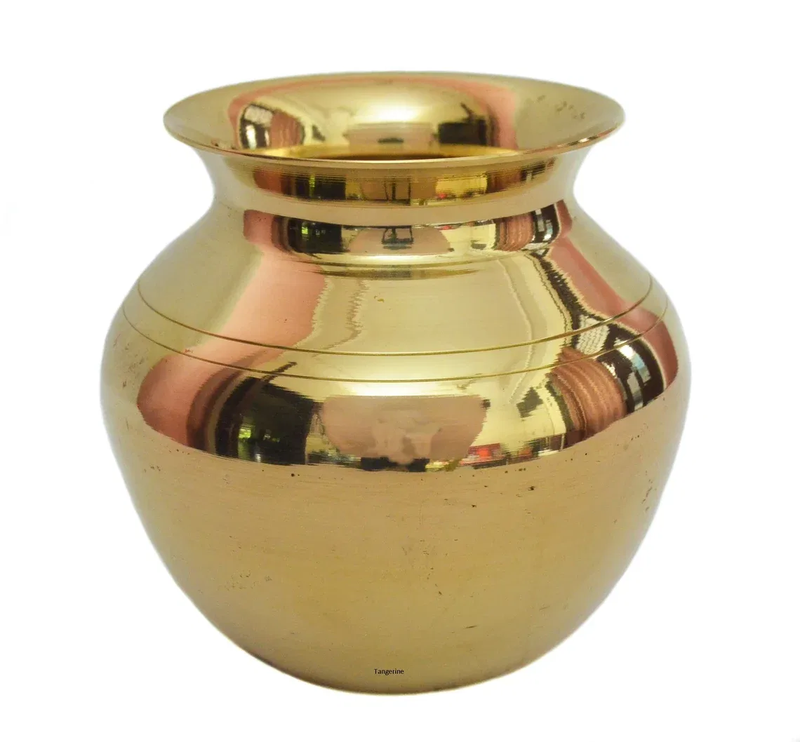 Brass Pooja Kalash for pooja  / Brass Pot Each