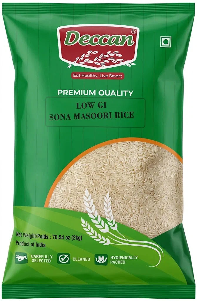 Sonamassori Rice 2kg by Deccan