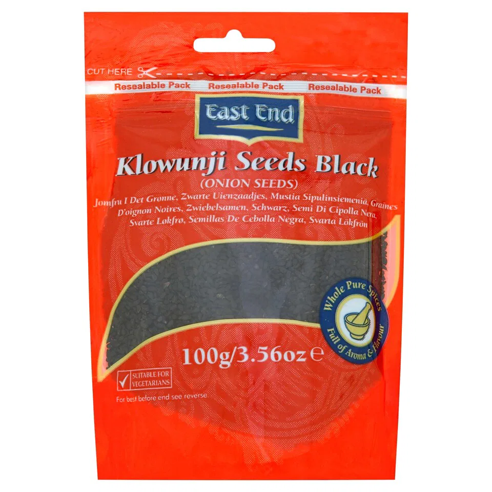 East End Klowunji / Kalonji Black (Nigella Seeds) 