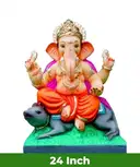Mahashrimant Vahana Ganesh Idol – 24 Inch – image 1