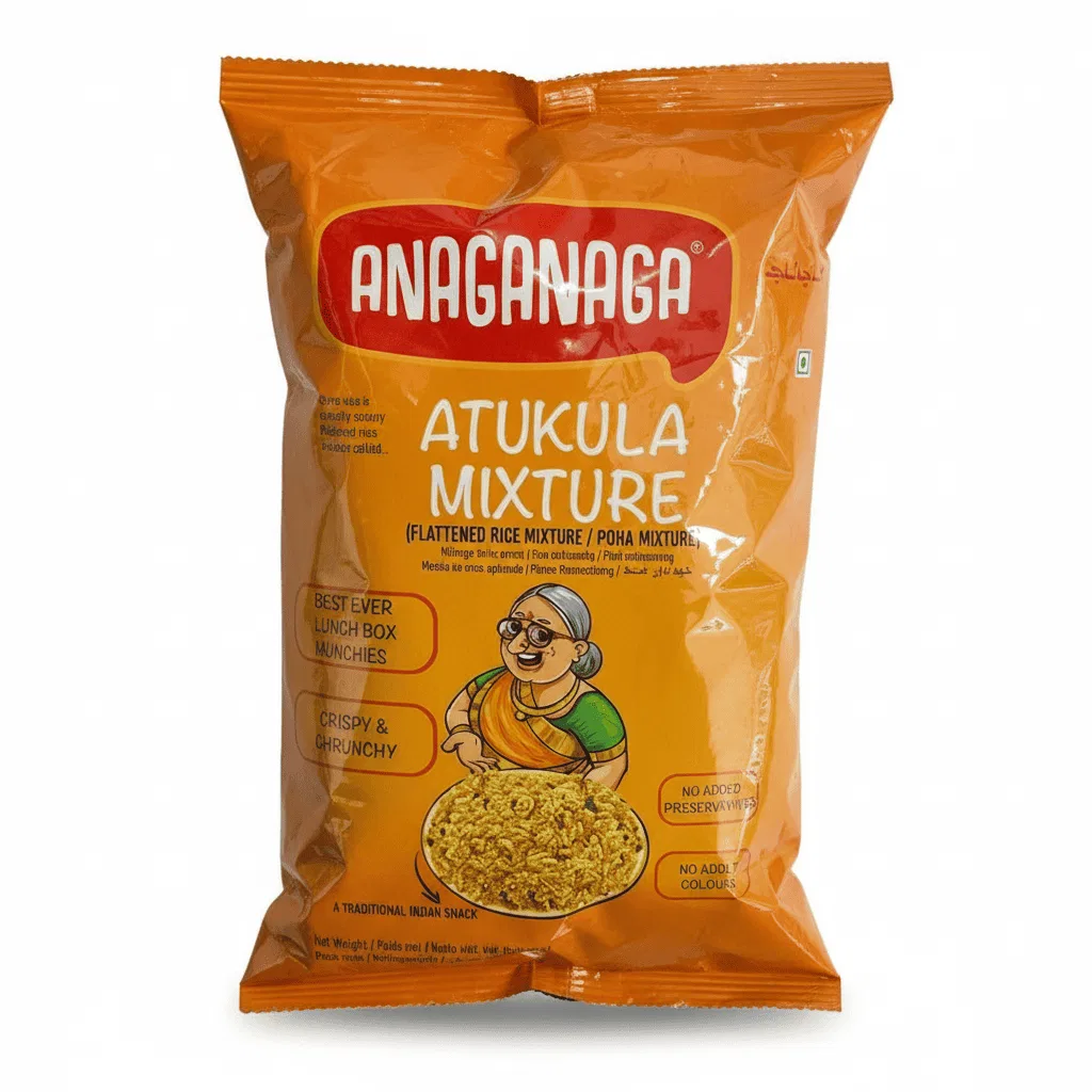 Anaganaga Poha Mixture / Atukulu Mixture 170g