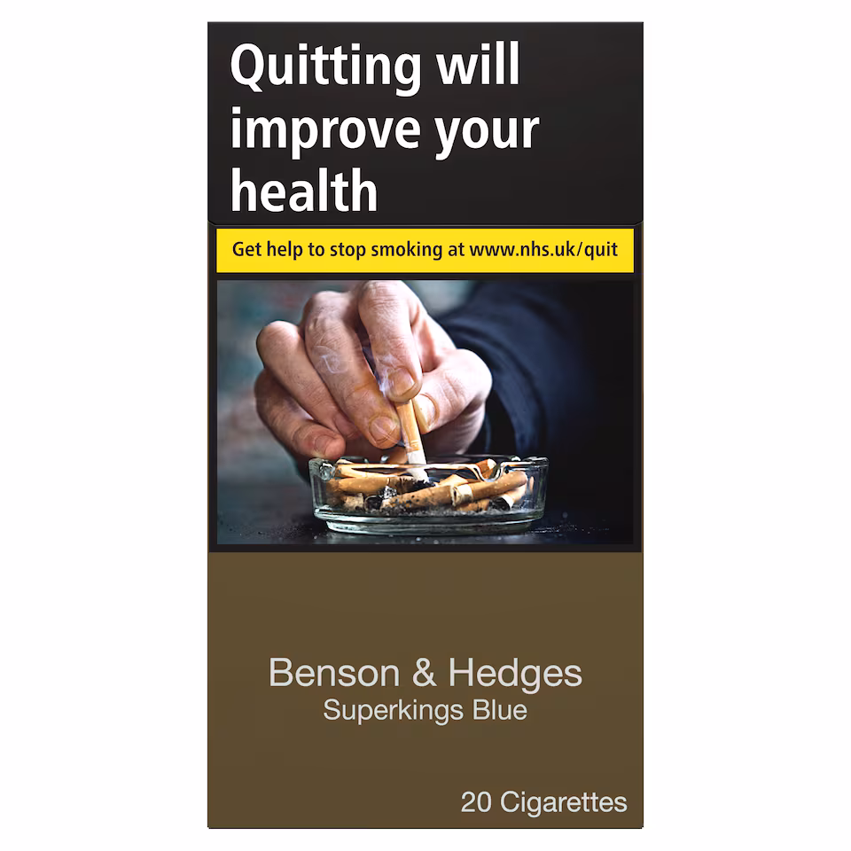 Benson & Hedges Blue Superkings 20 Pack / B&H Blue Superkings