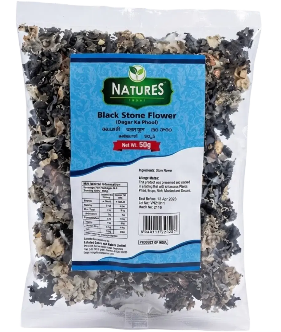 Dagar Na Phool / Black Stone Flower 50g by Natures