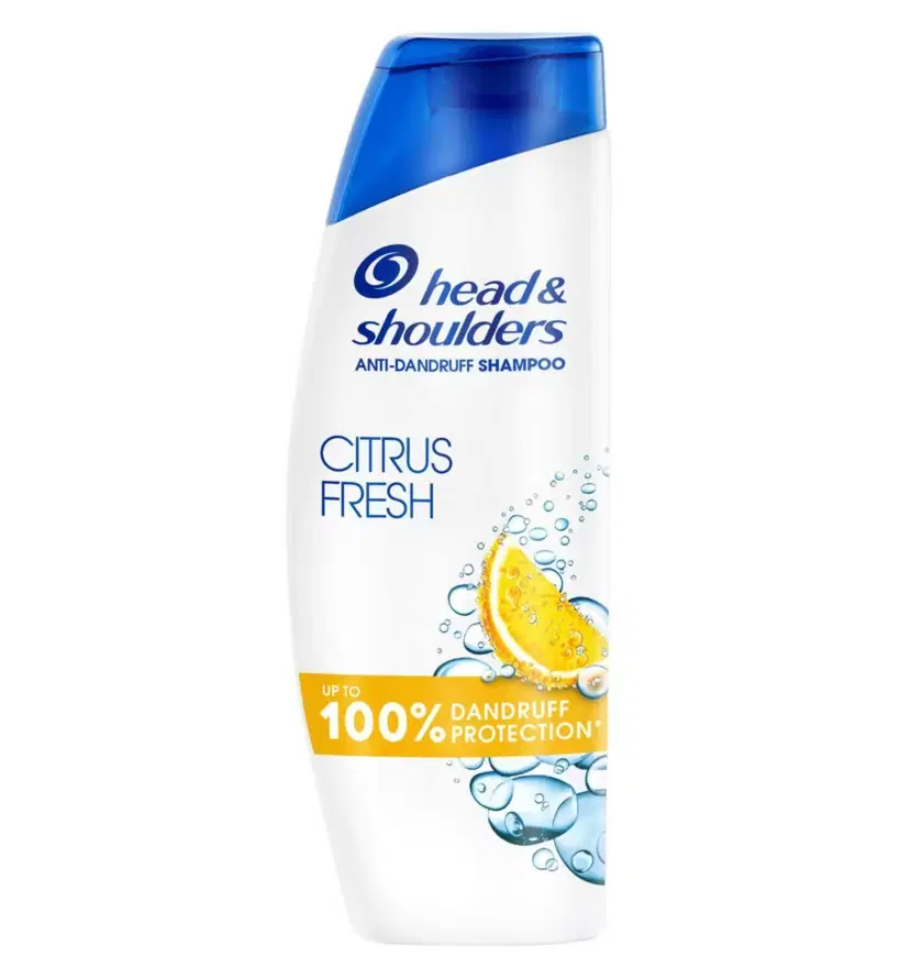 Head & Shoulders Citrus Fresh 400ml /  Anti-Dandruff Shampoo, Up To 100% Dandruff Protection