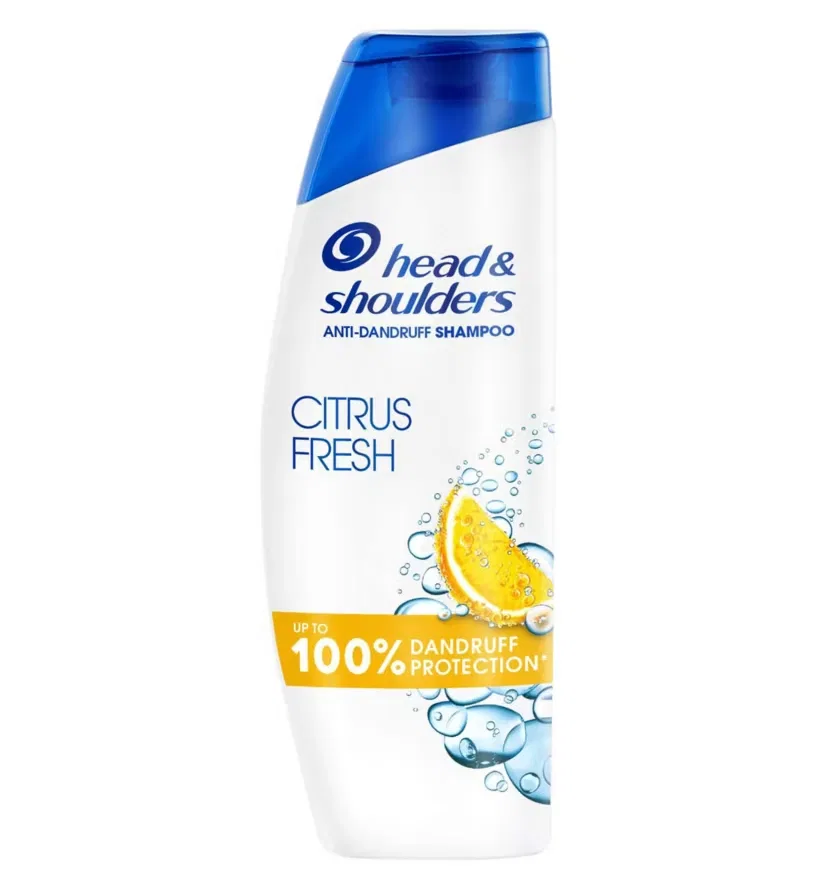 Head & Shoulders Citrus Fresh 400ml /  Anti-Dandruff Shampoo, Up To 100% Dandruff Protection