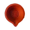 Mud Lamp / Diya - Plain (2 Inch, Single Face) – image 1