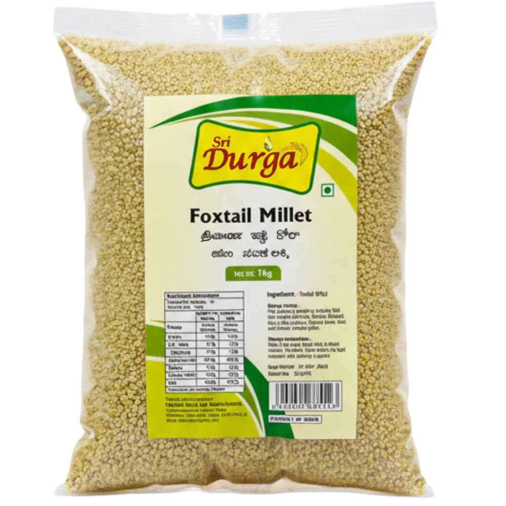 Foxtail Millet/ Kangni / Korralu /Thinai Unpolished 1kg by Sri Durga