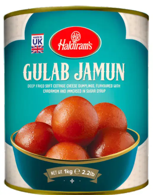 Gulab Jamun by Haldiram 1Kg (Tin)