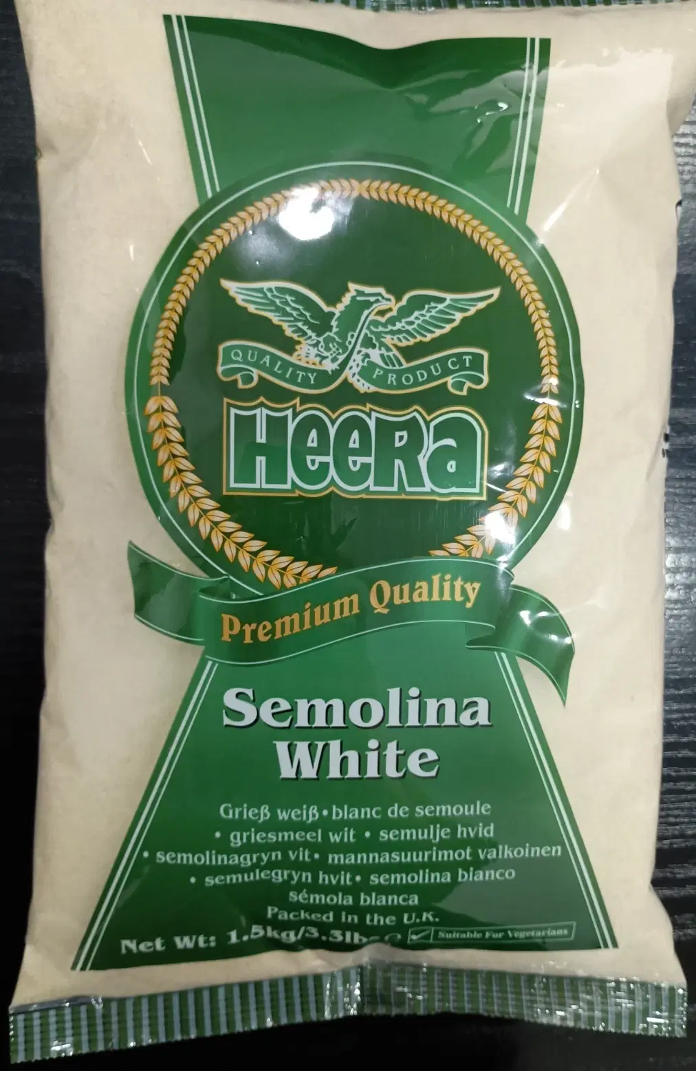 Heera Semolina White /Suji /Sooji 1.5kg