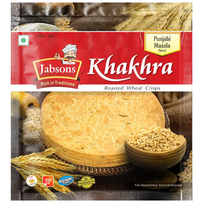 Jabsons Khakhra Spicy Masala 180g
