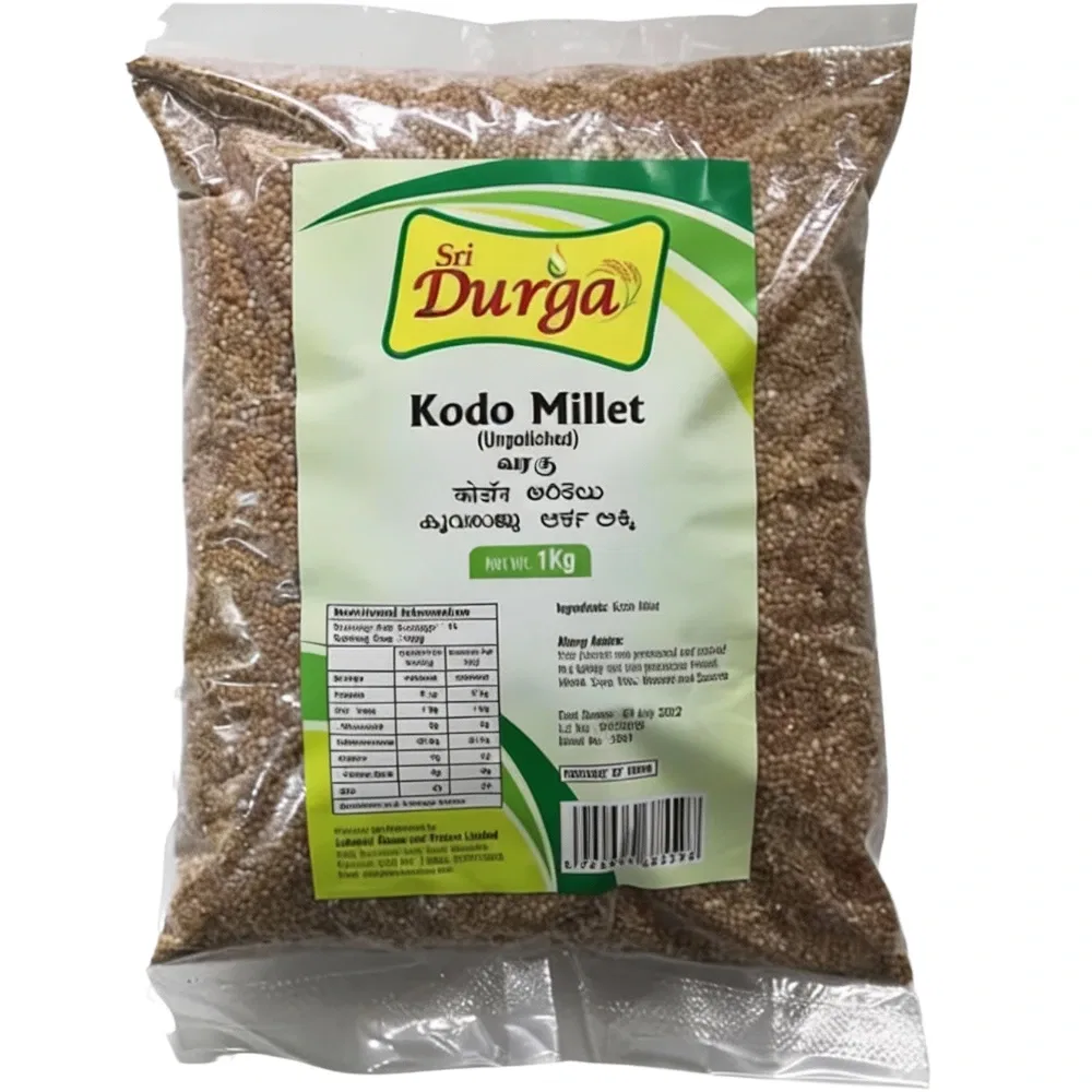 Kodo Millet /Varagu Rice / Arikelu Unpolished 1kg by Sri Durga
