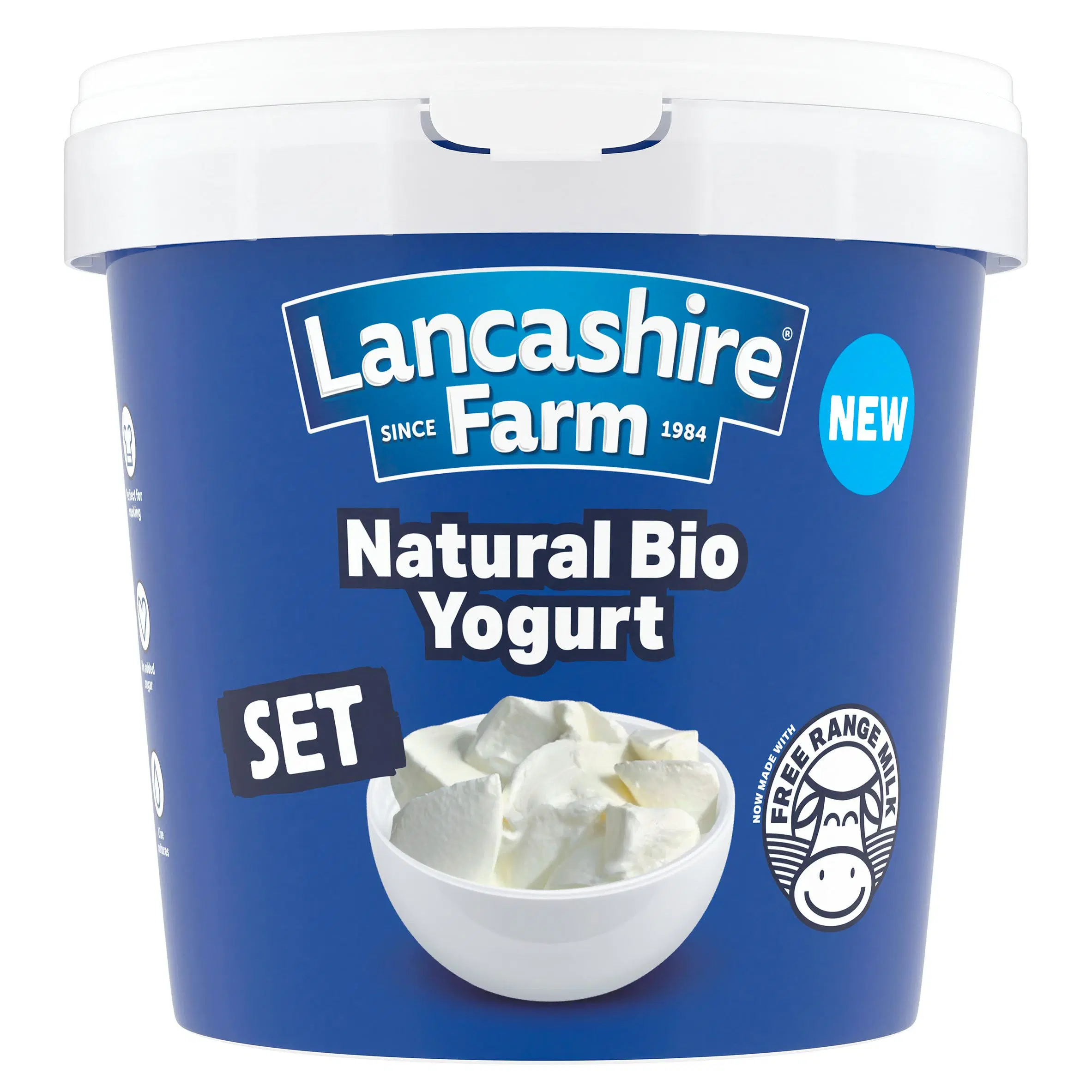 Lancashire Farm Natural Bio Set Yogurt 1kg