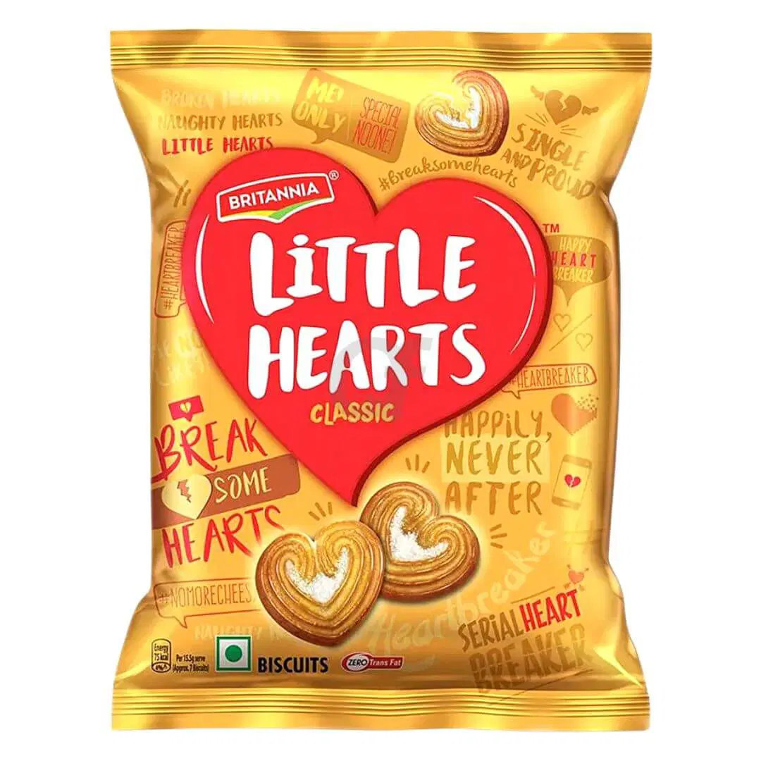 Britannia Little Hearts Classic 75g