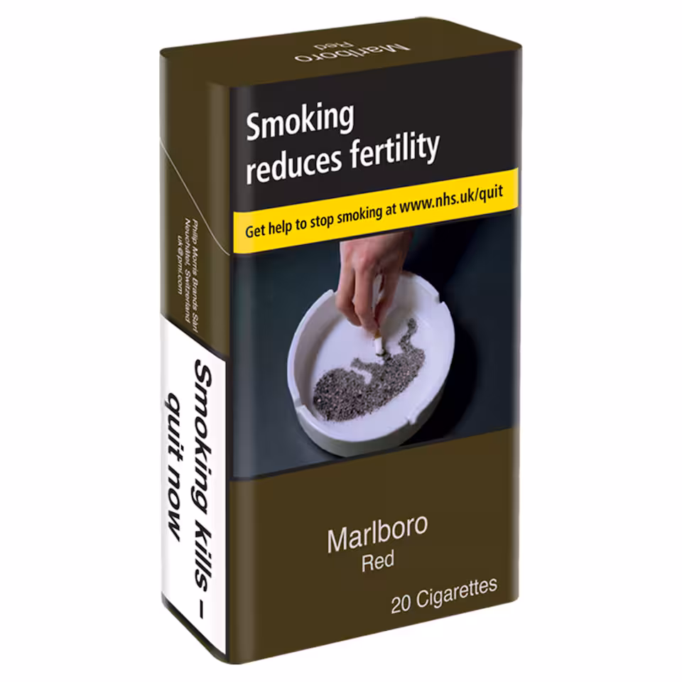 Marlboro Red Cigarettes 20 Pack