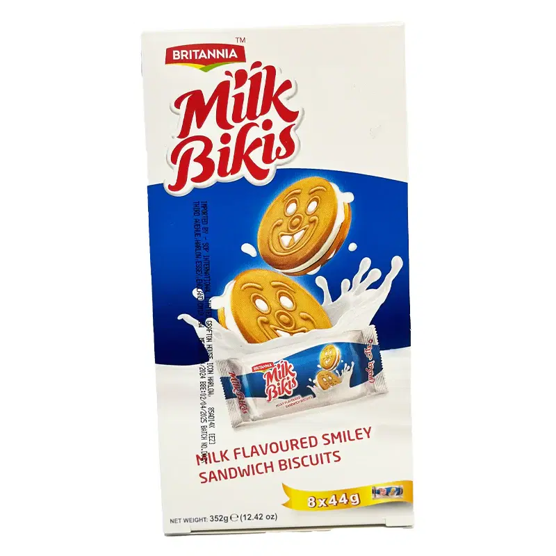 Britannia Milk Bikis Cream / Milk Cream Sandwich Biscuits