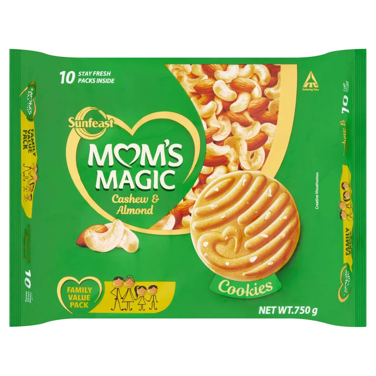 Mom's Magic Cashew & Almonds Biscuits 750g