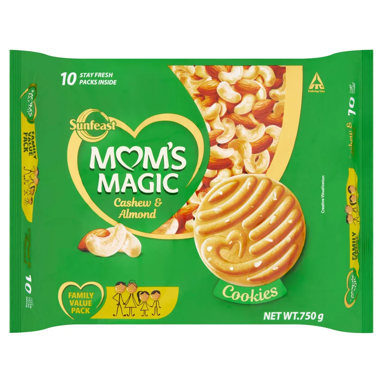 Mom's Magic Cashew & Almonds Biscuits 750g