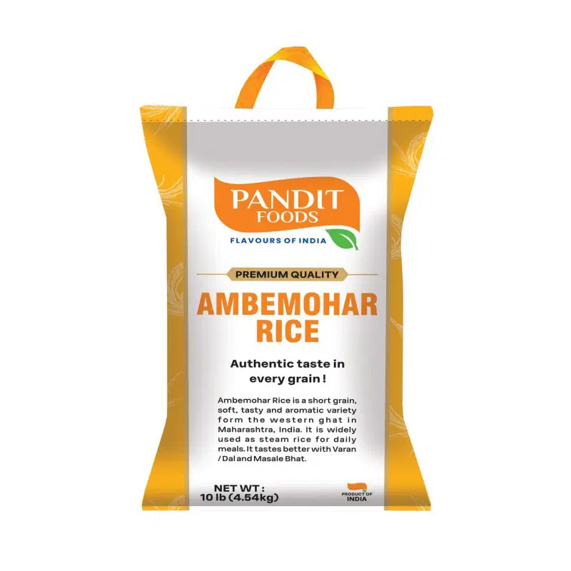 Pandit Foods Ambemohar Rice 4.54kg