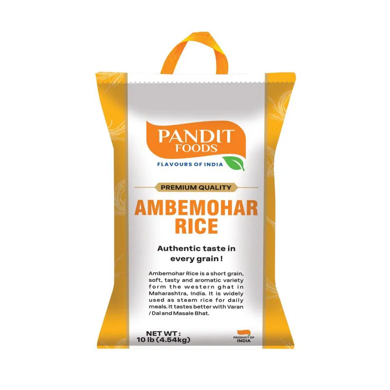 Pandit Foods Ambemohar Rice 4.54kg