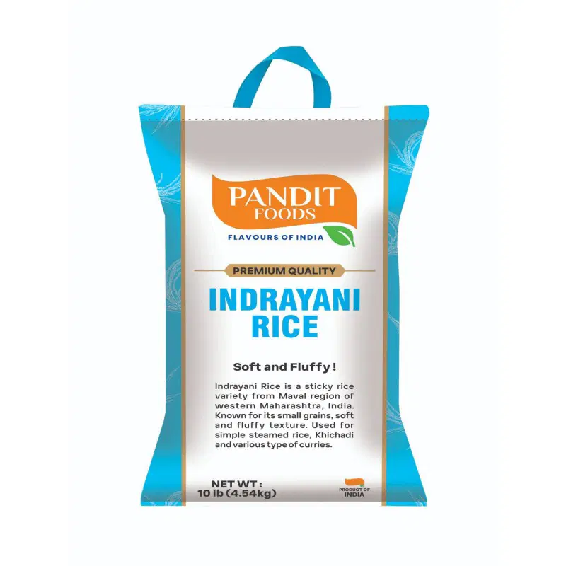 Pandit Foods Indrayani Rice 4.54Kg