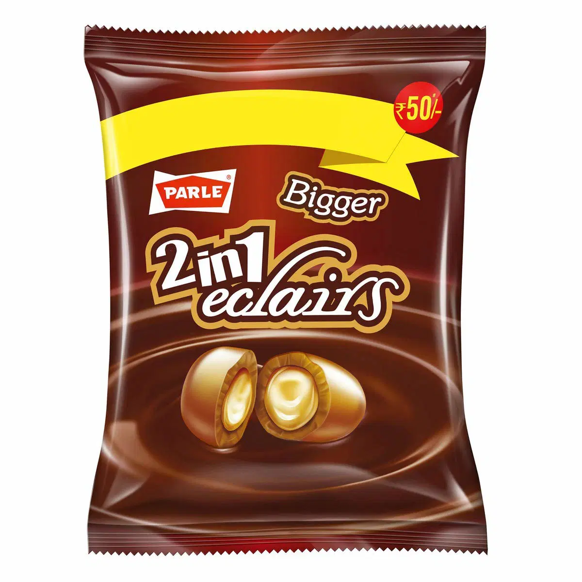 Parle Eclairs 75g / 2 in 1 Bigger Eclairs