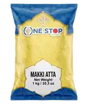 Maize Flour 1kg / Makki Atta / Cornmeal by One Stop – image 1