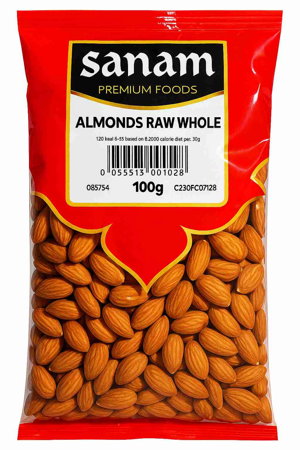 Sanam Almonds Raw Whole / Badam Whole
