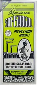 Sidhpur Sat Isabgol Psyllium Husk Powder 100g – image 1