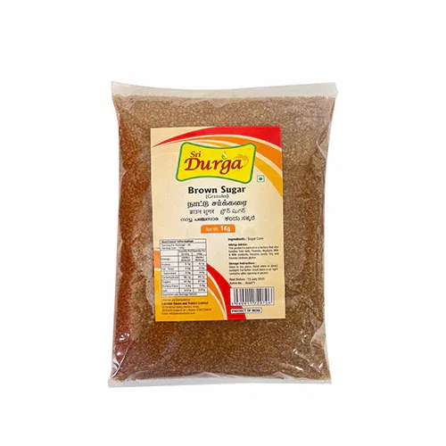 Brown Sugar (Granuvels) 1kg by Sri Durga