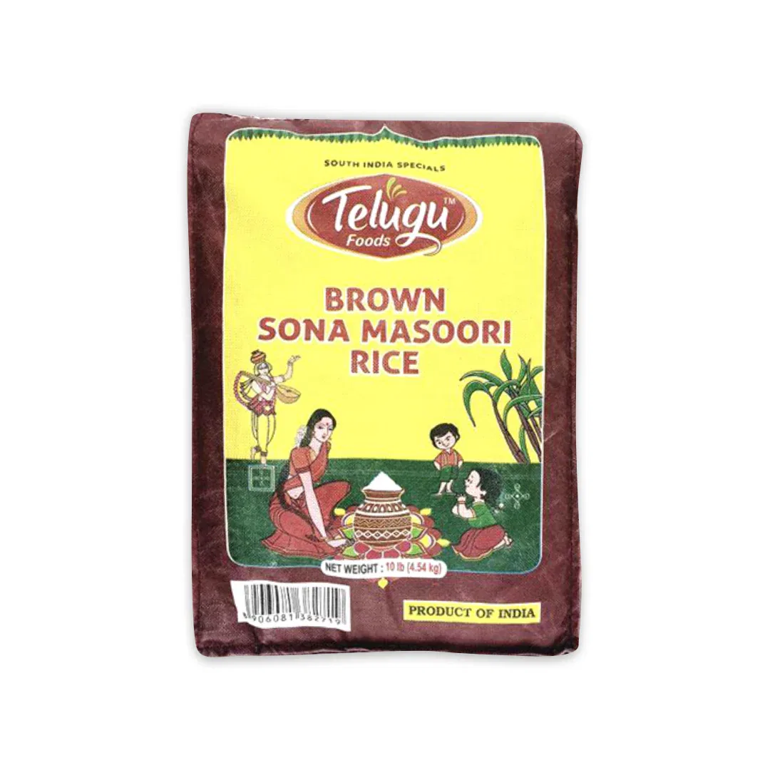 Telugu Foods Brown Sonamasoori Rice 