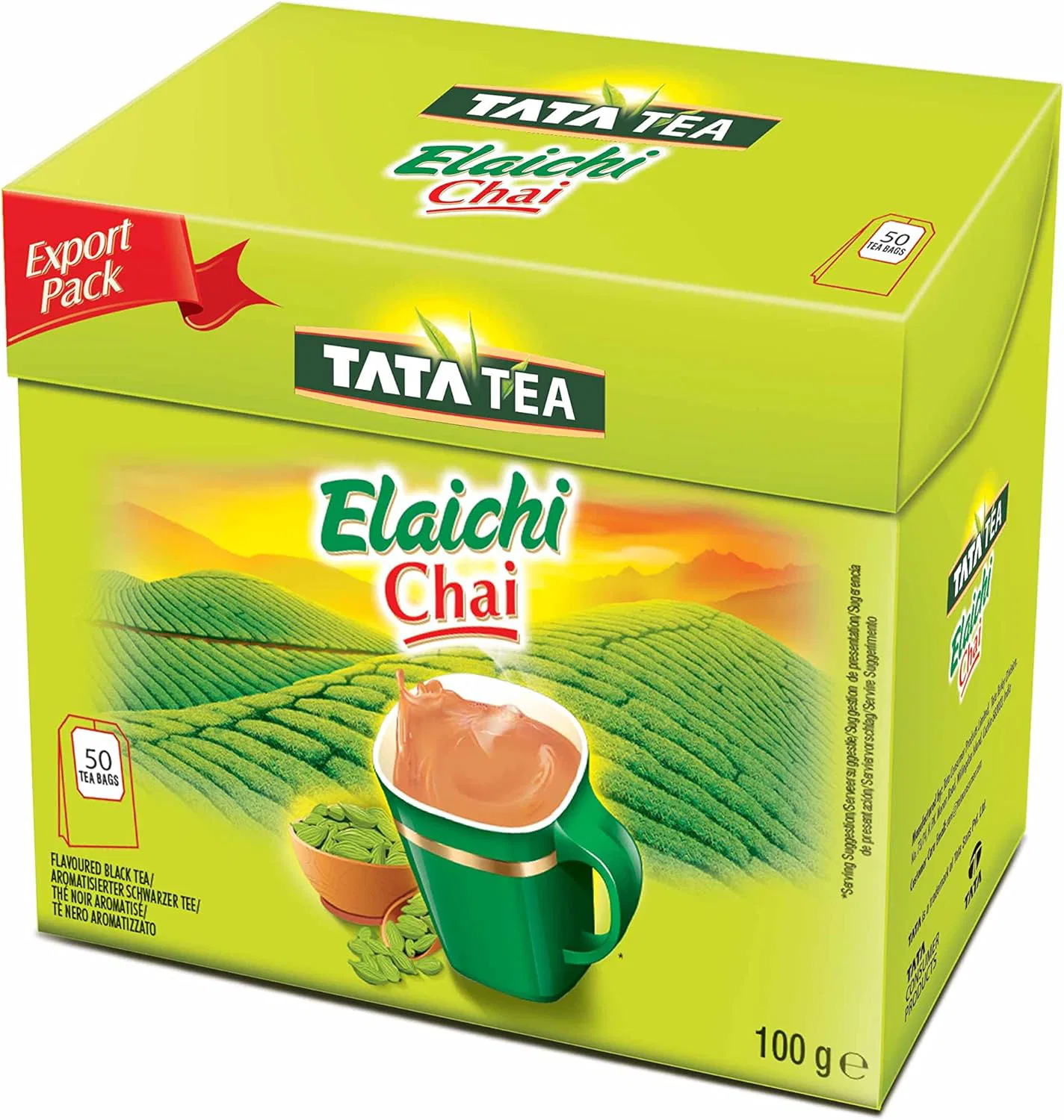 Tata Tea Elaichi Chai / Cardamom Chai 50bags