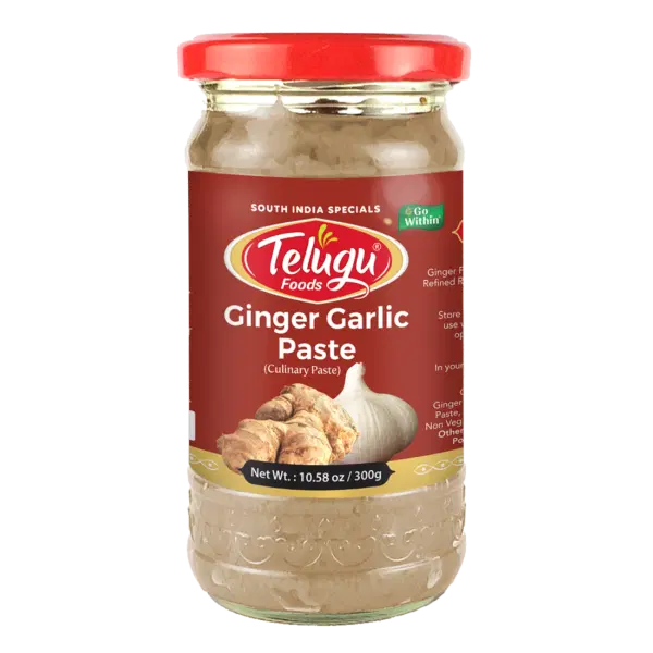 Telugu Foods Ginger & Garlic Paste 300g
