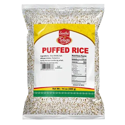 Telugu Foods Puffed Rice / Mumra / Kurmura Bhatti / Maramaralu 500g