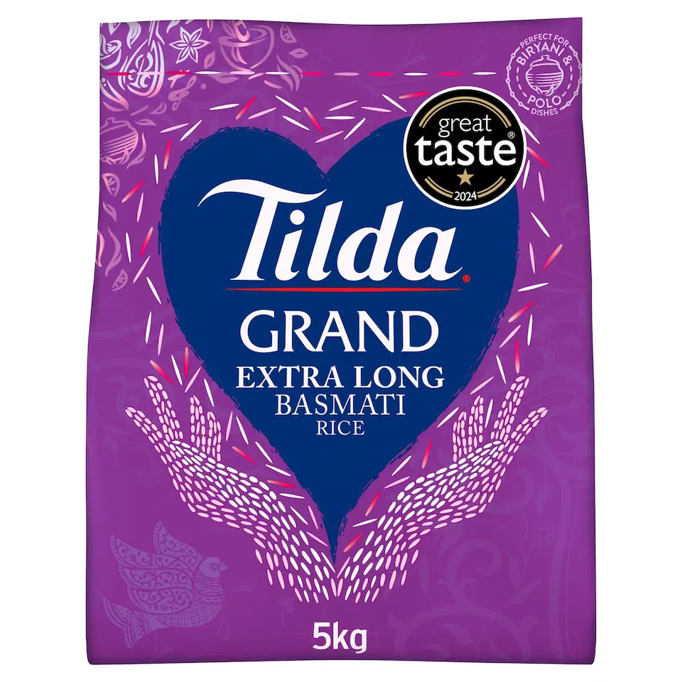 Tilda Grand Extra Long Grain Basmati Rice 5Kg